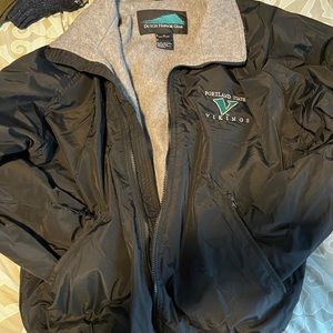 Black Vikings Puffer Jacket